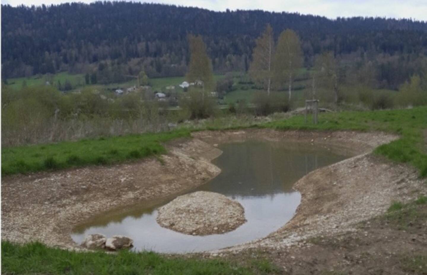 Zone d'eau calme